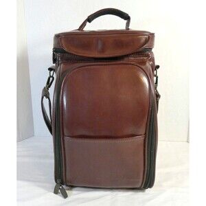 VTG Legacy by Picnic Time Tote Travel Bar Picnic Basket Leatherette  Tools Mint